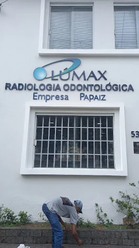 Letras caixa inox Lúmax Radiologia Odontológica