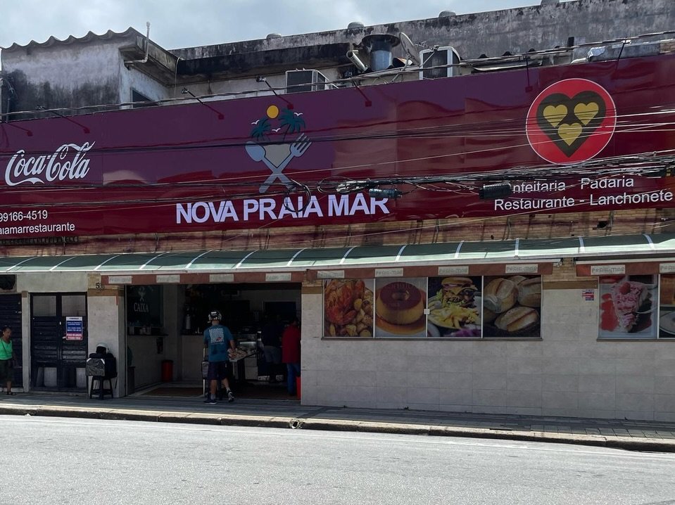 Fachada ACM Nova Praia Mar — projeto Visual Colors